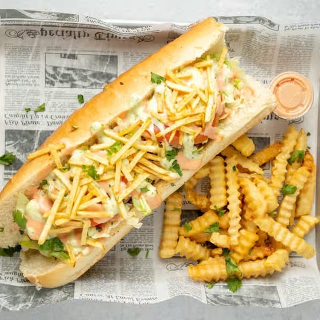 El Chamo Sandwich.